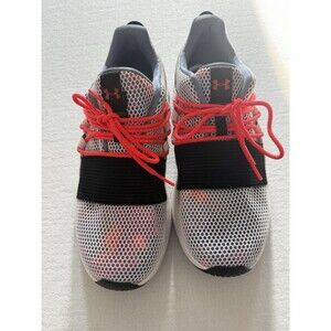 Under Armour Charged Breath Training Shoes White Red Black Women’s Size 9.5